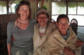 Donna Runnalls and traditional healers, 2007